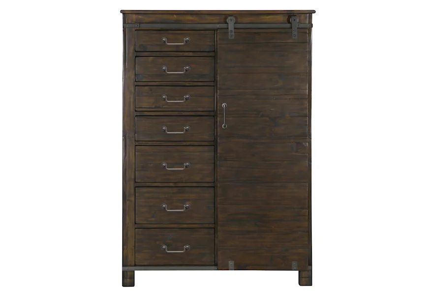 Pine Hill Bedroom Door Chest by Magnussen Home at Esprit Decor Home Furnishings